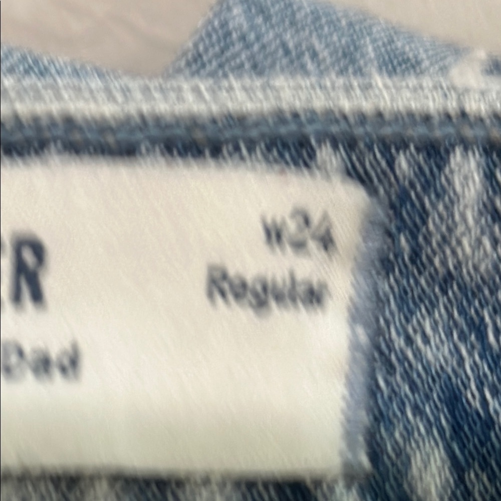 Hollister Men's Light Blue Distressed Jeans - Picture 9 of 9